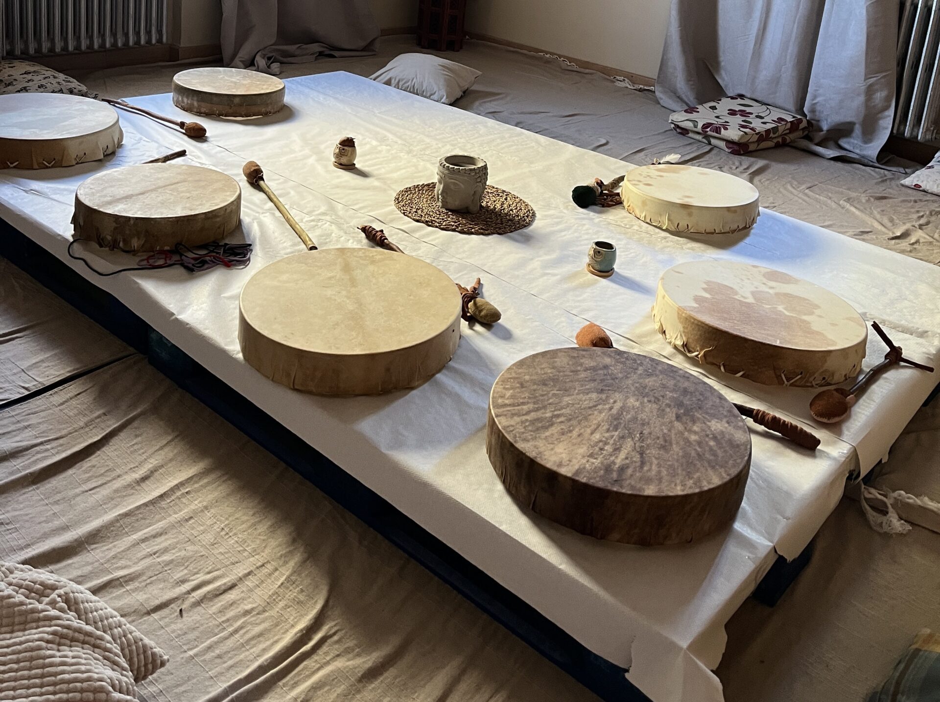 Mesa de Tambores Chamánicos